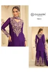 Velvora By Gulkayra Real Chinon Embroidery Readymade Suits